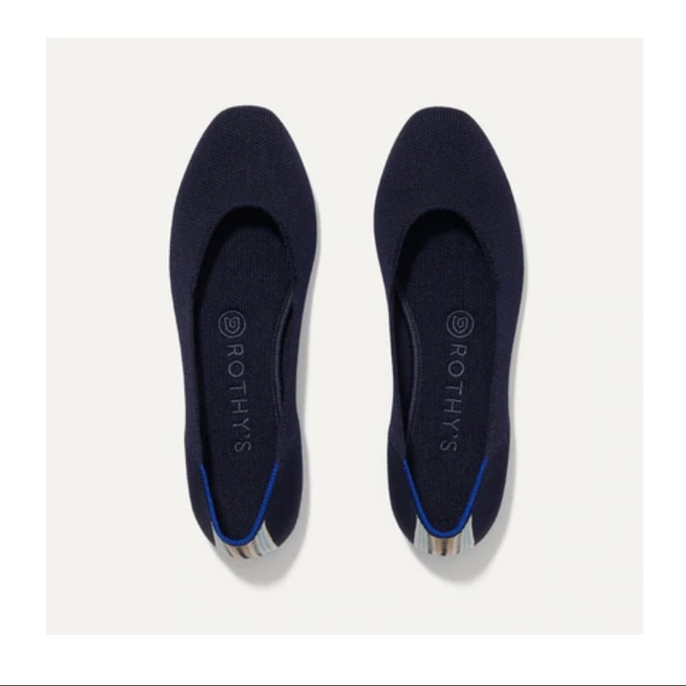 NIB Rothy’s The Square Navy